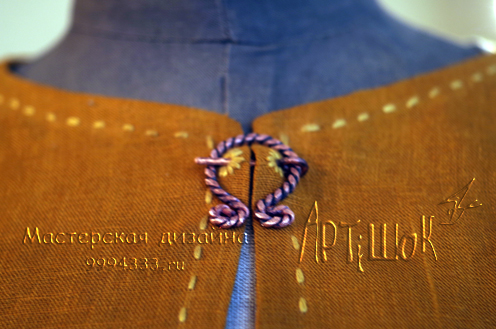 фибулы, авторская реконструкция исторических  костюмов и аксессуаров эпохи викингов  своими руками